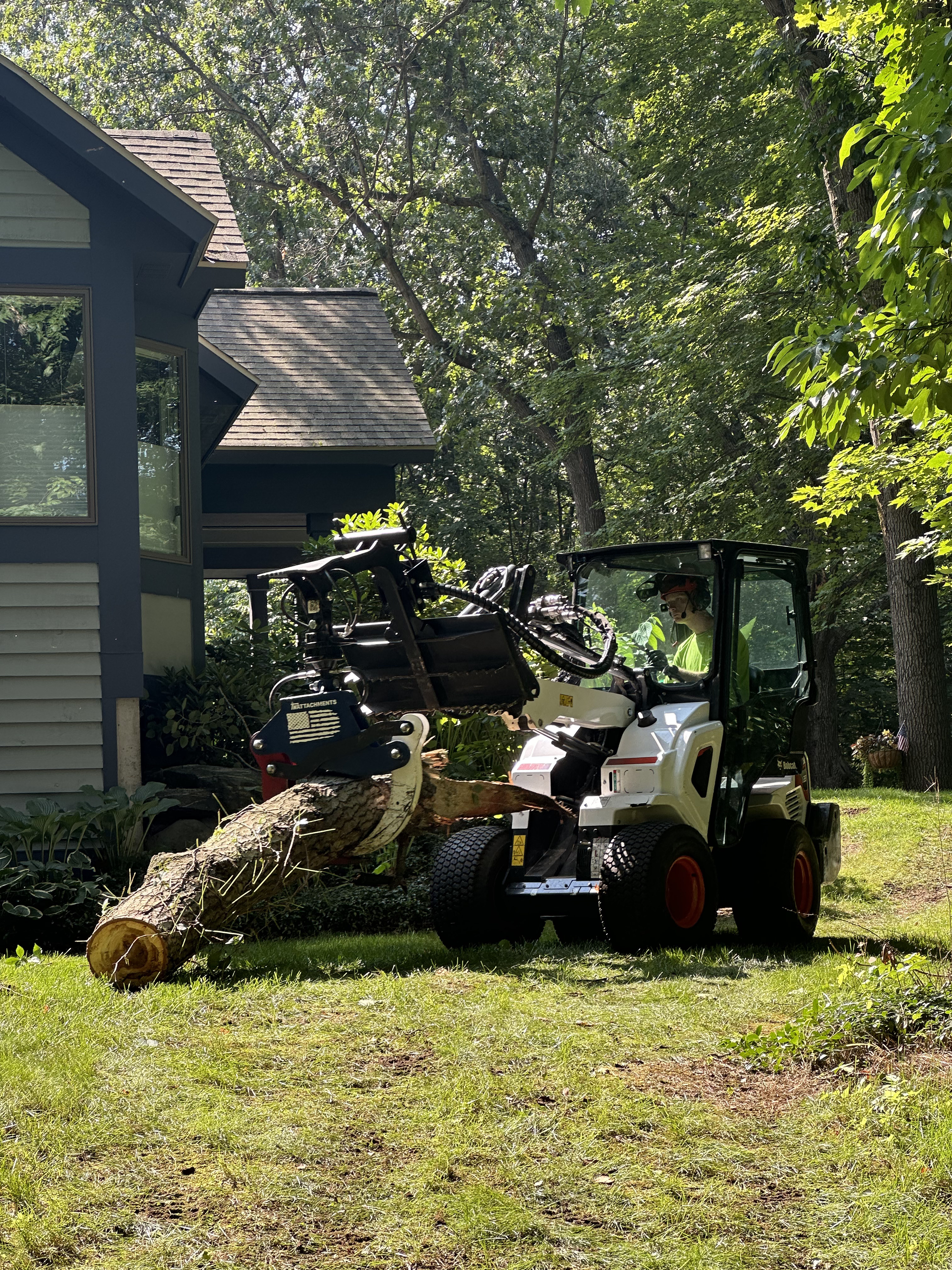 ISA certified arborist MI-4776A at work
